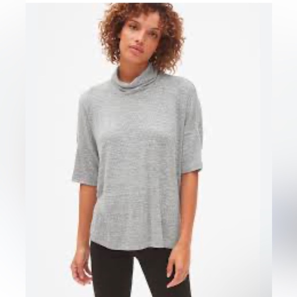 Gap Short Sleeve Turtleneck | Size XS - Picture 1 of 8